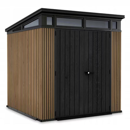 Redskabsskur Penthouse 7x7 216x216 cm Brun