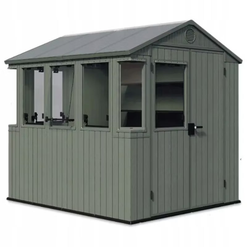 Redskabsskur Potting Shed 190x244 cm Grøn 4,64 m²