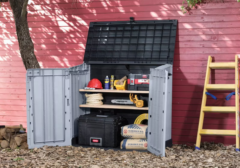Redskabsskur Store It Out Midi Prime 132x72x113.5 cm 845 L Grå