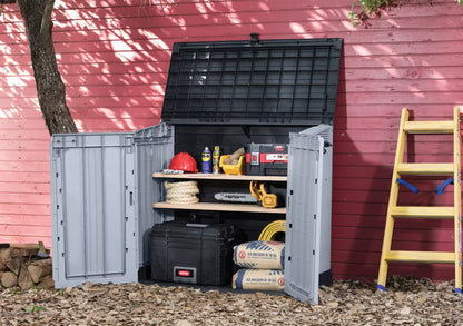 Redskabsskur Store It Out Midi Prime 132x72x113.5 cm 845 L Grå