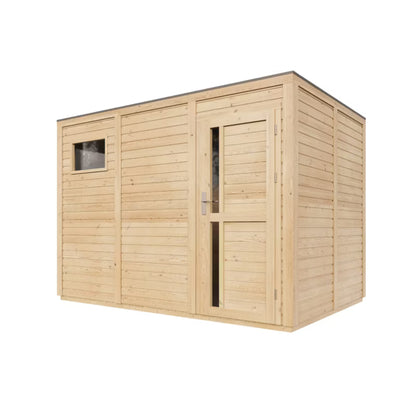 Redskabsskur i Træ 306x202 cm Natur 6,18 m²