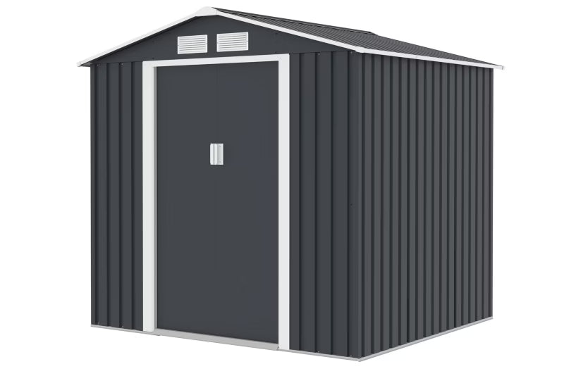 Redskabsskur VECTOR 7x6 201x190 cm Metal