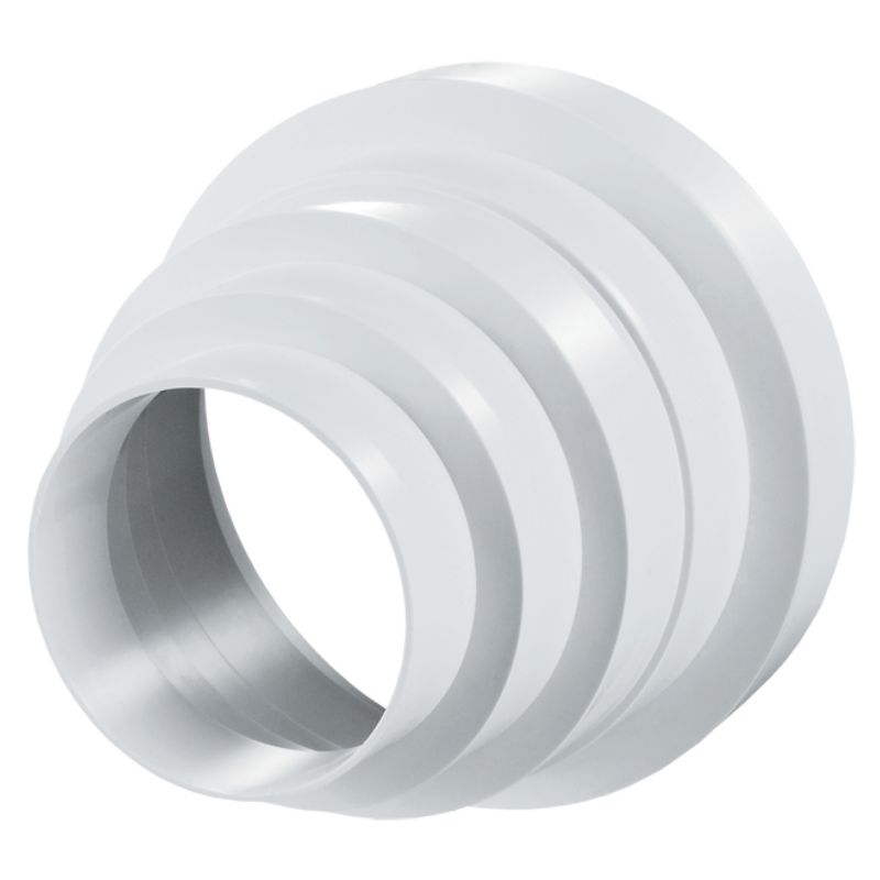Multistørrelses reduktion Vents 80 - 150 mm