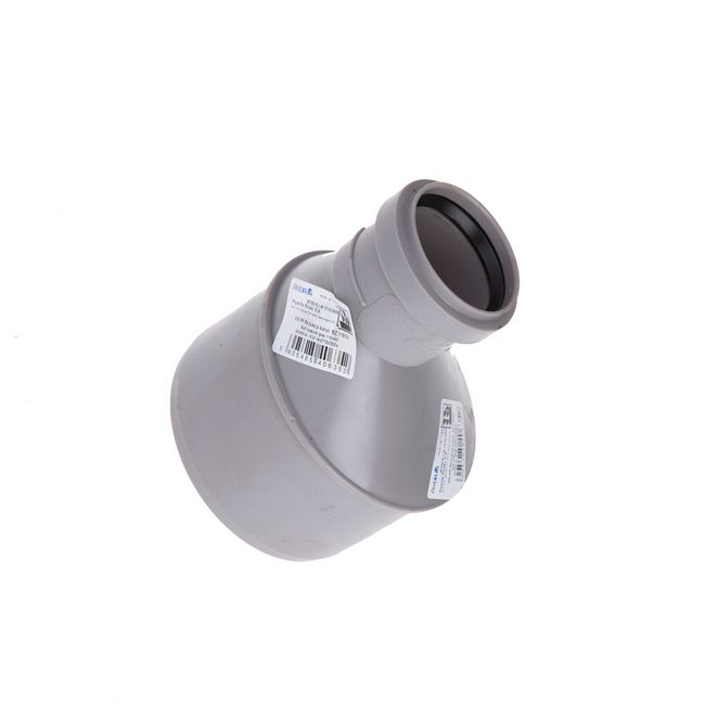 Standard reduktion Pipelife 110 / 50 mm grå
