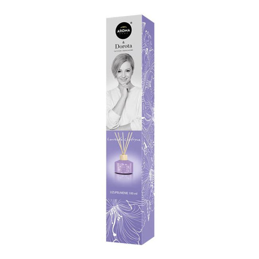 Aroma Home & Dorota refill duftindsats lavendel med citron 100 ml