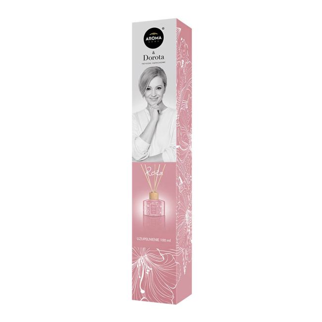 Refill duftindsats Aroma Home & Dorota rose 100 ml