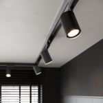 LED Skinne Reflektor X-Line 10 W 886 lm Sort