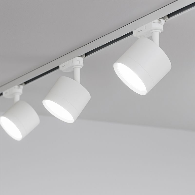Spotlampe Milagro Cyklop Track 1xGx53 3-Kreds Hvid