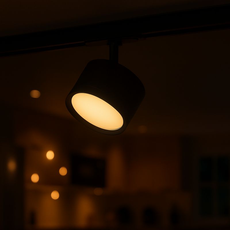 Spotlampe Milagro Cyklop Track 1xGx53 Sort