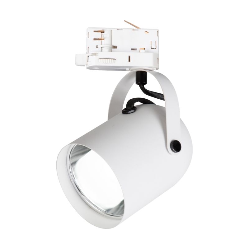 Spotlampe Quber Track 1xE27 3-kreds Hvid 5902693722755