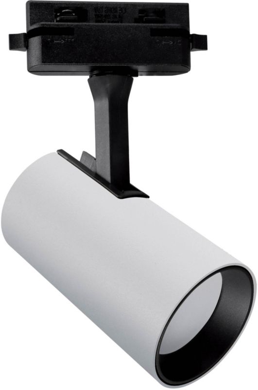Skinne Reflektor Luter GU10 Hvid Sort 95 mm
