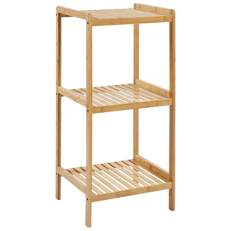 Badeværelsesreol Baxley 33x37x78 cm Lysebrun | 4255664880376