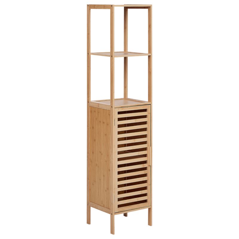 Bambusreol OWASSO 32x30x145 cm Lysebrun