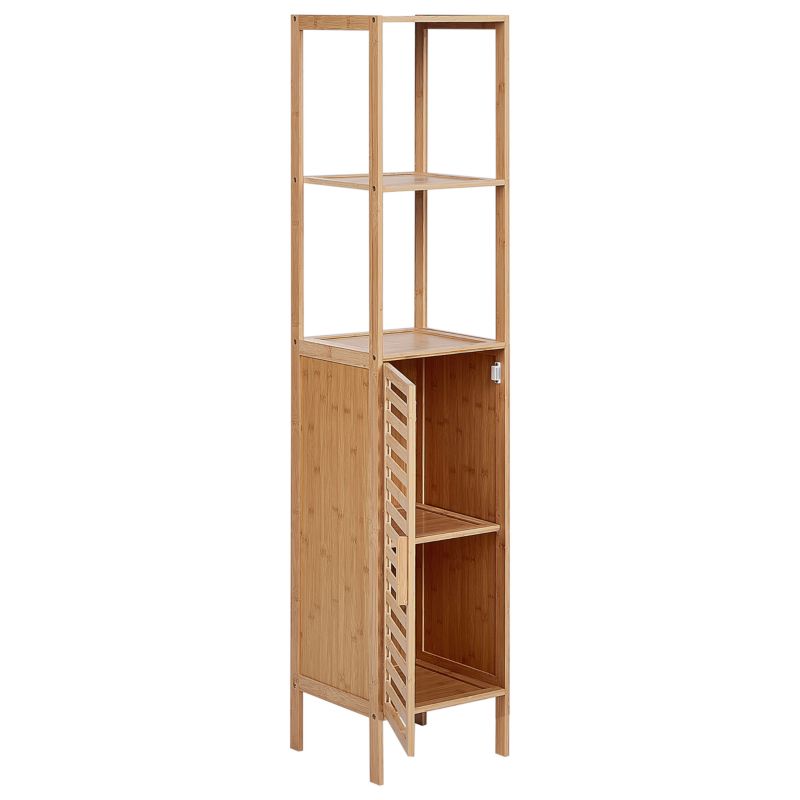 Bambusreol OWASSO 32x30x145 cm Lysebrun
