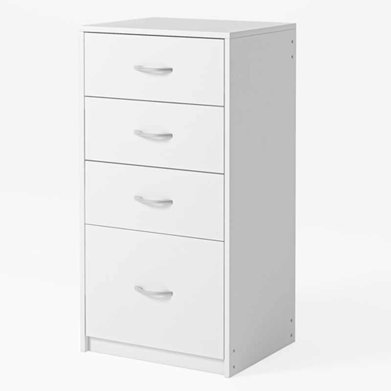 Kommode Rebiko med Skuffer Hvid 85 cm