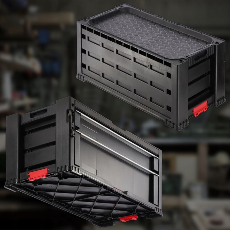 Keter værkstedsreol 237790 Tool Chest med 2 skuffer, sort