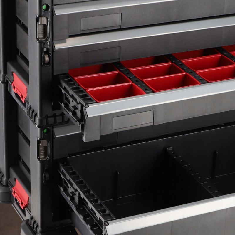 Keter Tool Chest Set værkstedsreol med 6 skuffer, sort