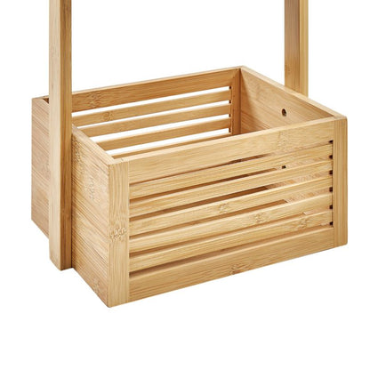 Bambusreol 3 Hylder Brun 27x20x80 cm