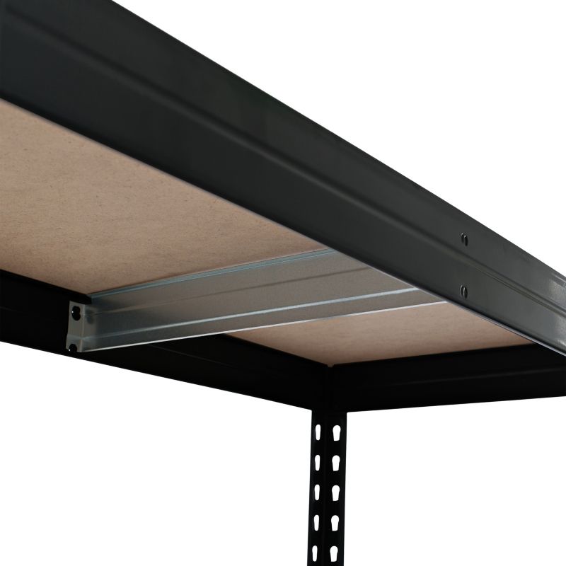 GoodHome Rand metalreol 90 x 97 x 40 cm med 2 hylder og 250 kg bæreevne