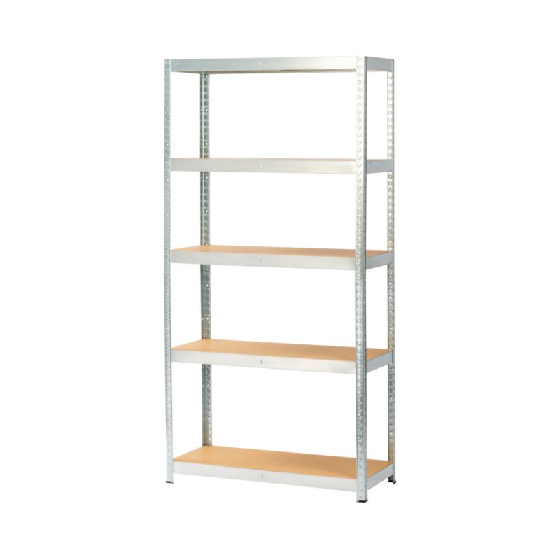 GoodHome Ryle M metalreol 180 x 90 x 40 cm 175 kg galvaniseret