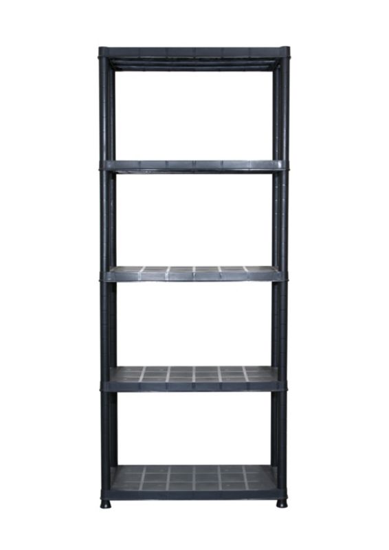 Plastikreol 170 x 70 x 38 cm med 5 hylder