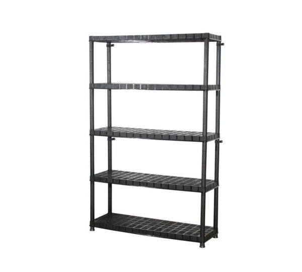 GoodHome plastreol 185 x 120 x 40 cm med 5 hylder
