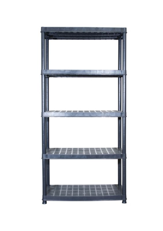 GoodHome plastreol 185 x 92 x 46 cm med 5 hylder