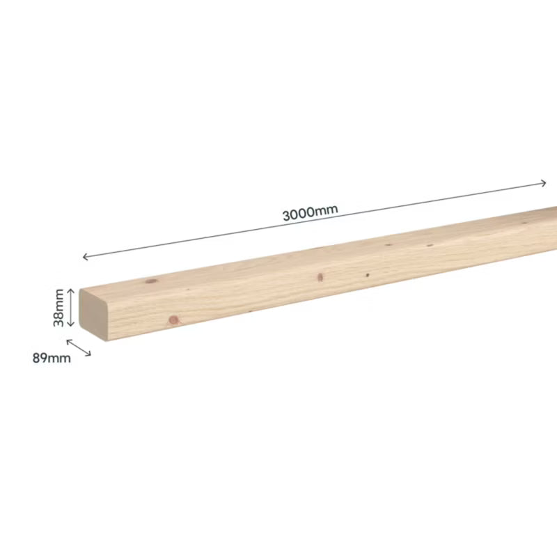 Reglar CLS C24 38x89x3000 mm Fyr