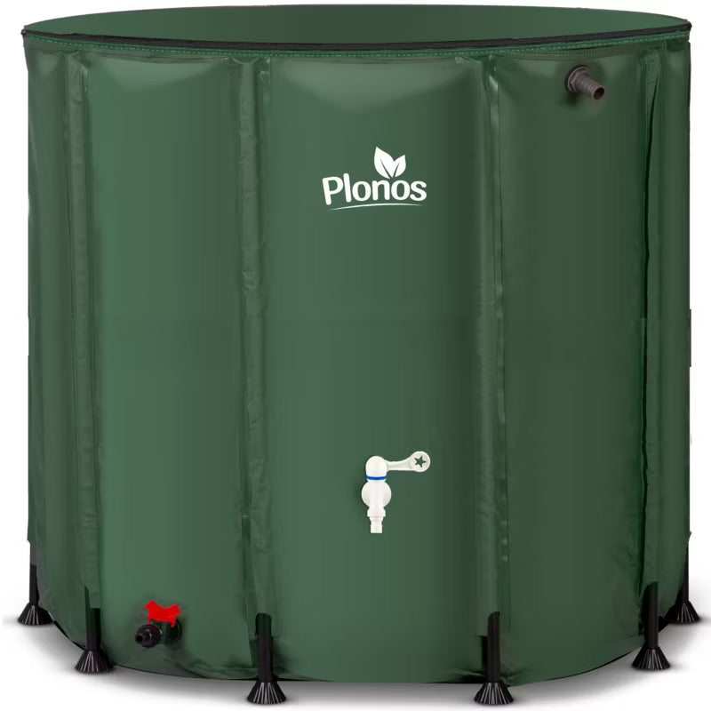 Regnvandstank 1000 Liter Grøn 120x98 cm
