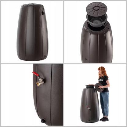 Regnvandstank 200 Liter med Hane