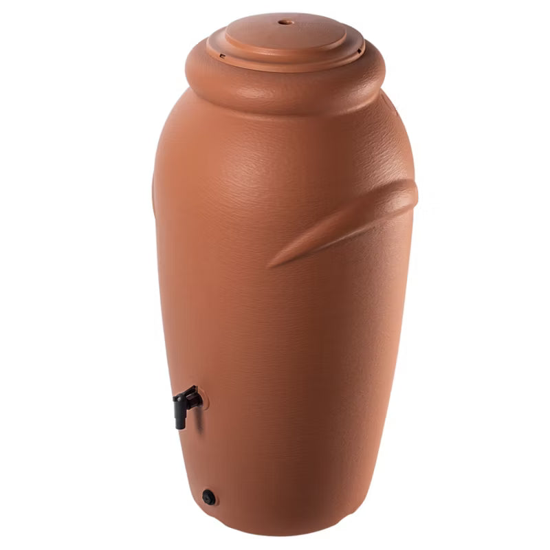 Regnvandstank 210 Liter med Hane og Urtepotteskjuler