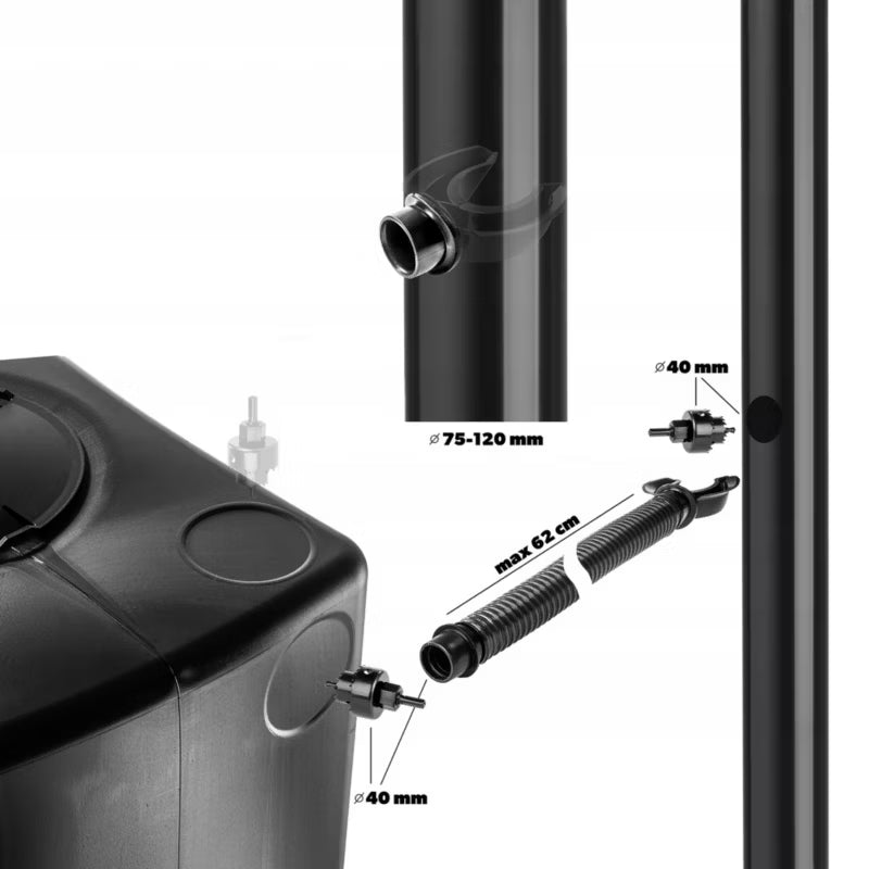 Regnvandstank 350 Liter Antracit