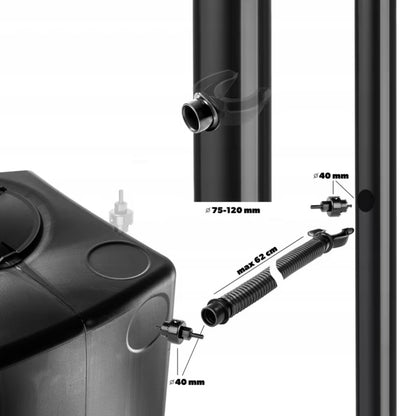 Regnvandstank 350 Liter Antracit