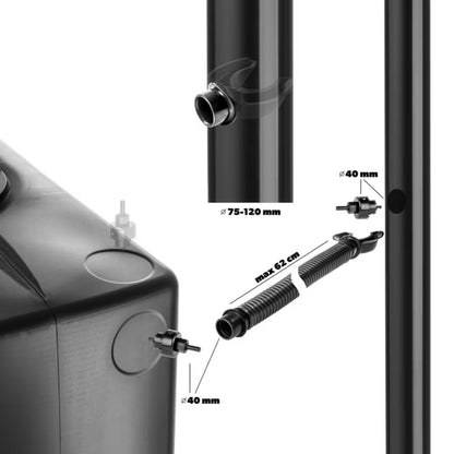Regnvandstank 350 Liter Antracit