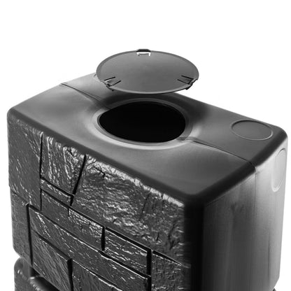 Regnvandstank 350 Liter Antracit med Hane