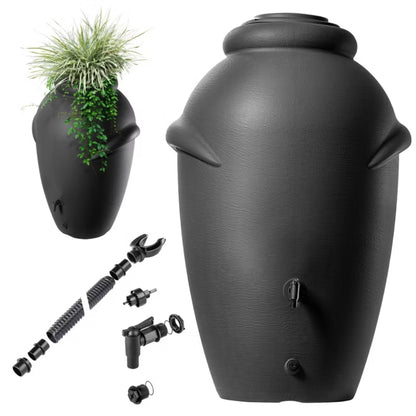 Regnvandstank 360 Liter med Plantekumme