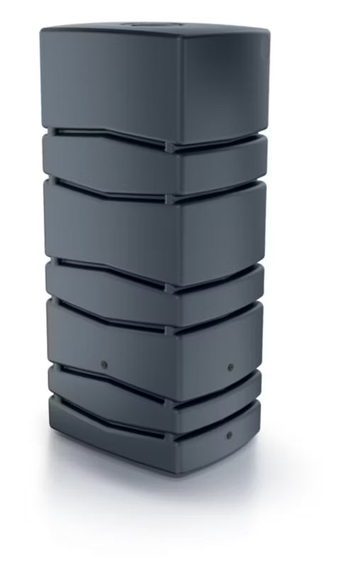 Regnvandstank Aqua Tower 650 Liter Antracit IDTC650
