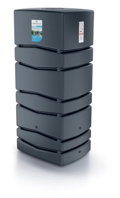 Regnvandstank Aqua Tower 650 Liter Antracit IDTC650