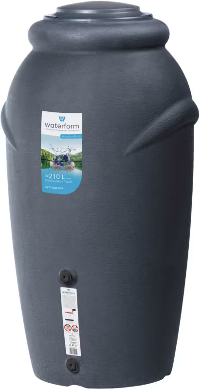 Regnvandstank Aquacan 210 Liter Antracit