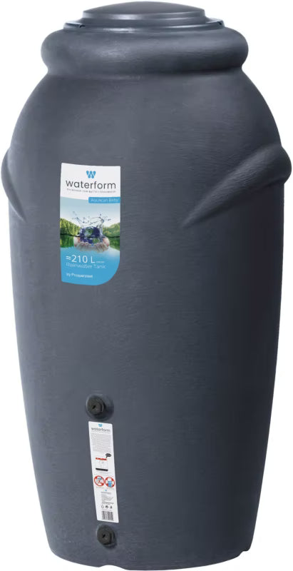 Regnvandstank Aquacan 210 Liter Antracit