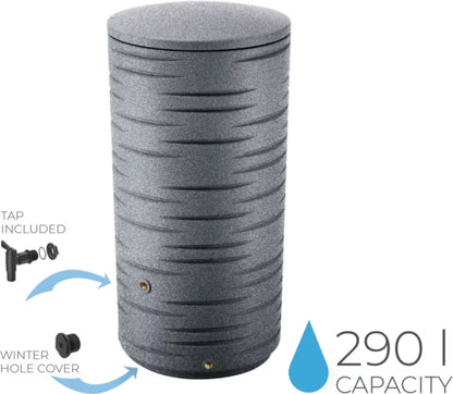 Regnvandstank Freze 290 Liter Granitgrå