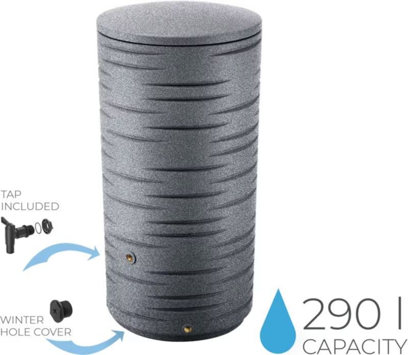 Regnvandstank Freze 290 Liter Granitgrå