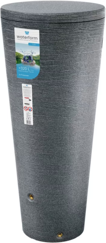 Regnvandstank Tubo 320 Liter Granitgrå