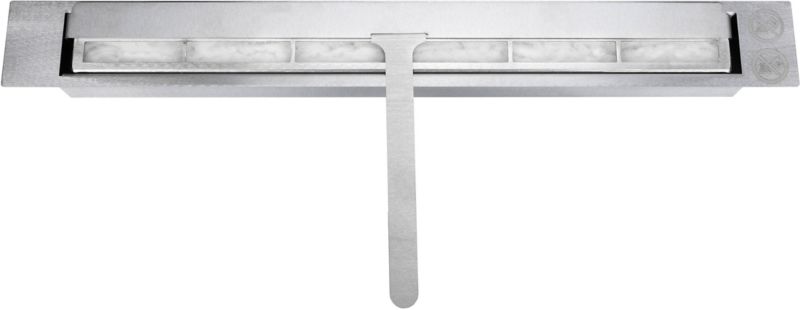 Flammeregulering til Biokamin 90x40 cm Rustfrit Stål
