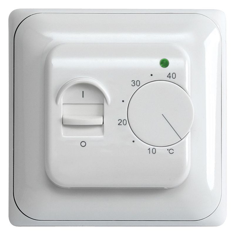 Indbygget Termostat RM11 Gulvvarme Hvid