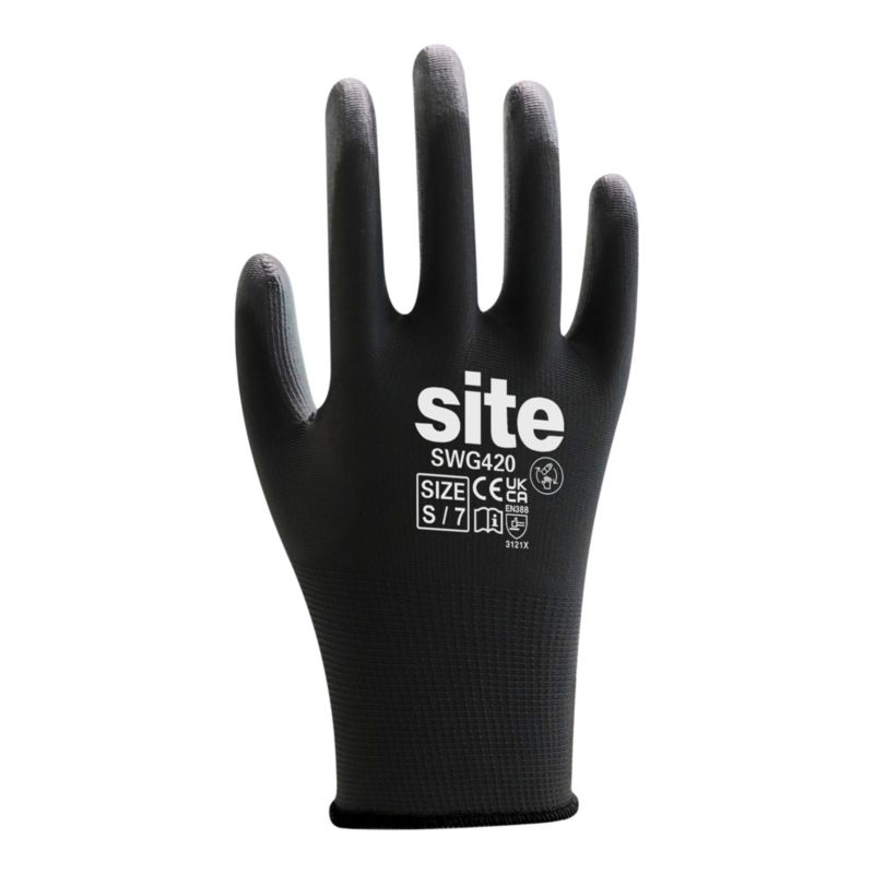 Beskyttelseshandsker Site nylon S