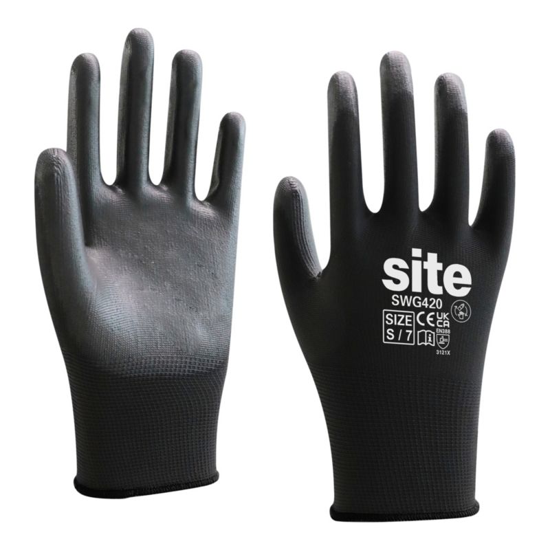 Beskyttelseshandsker Site nylon S