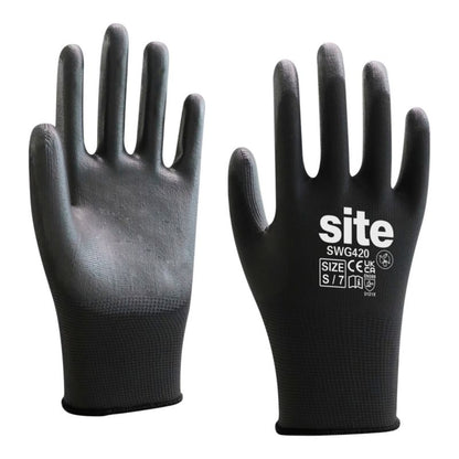 Beskyttelseshandsker Site nylon S
