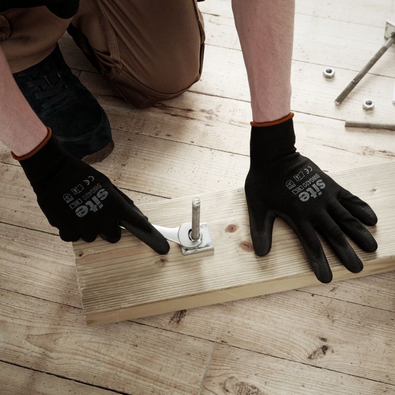 Beskyttelseshandsker Site nylon S