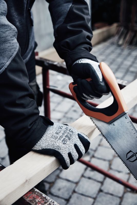 Skæresikre arbejdshandsker Site L